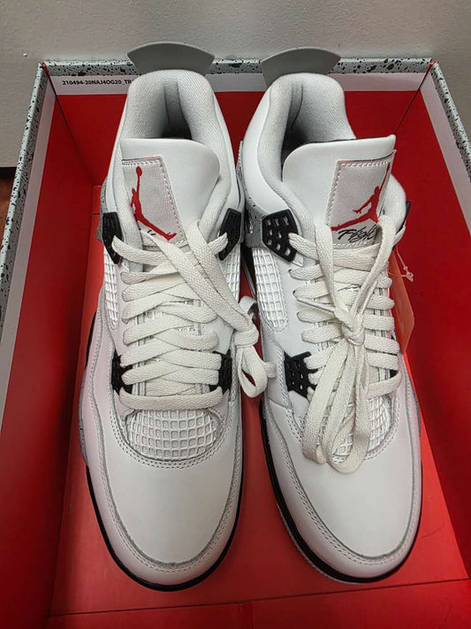 Air Jordan 4 Retro White Cement 2025